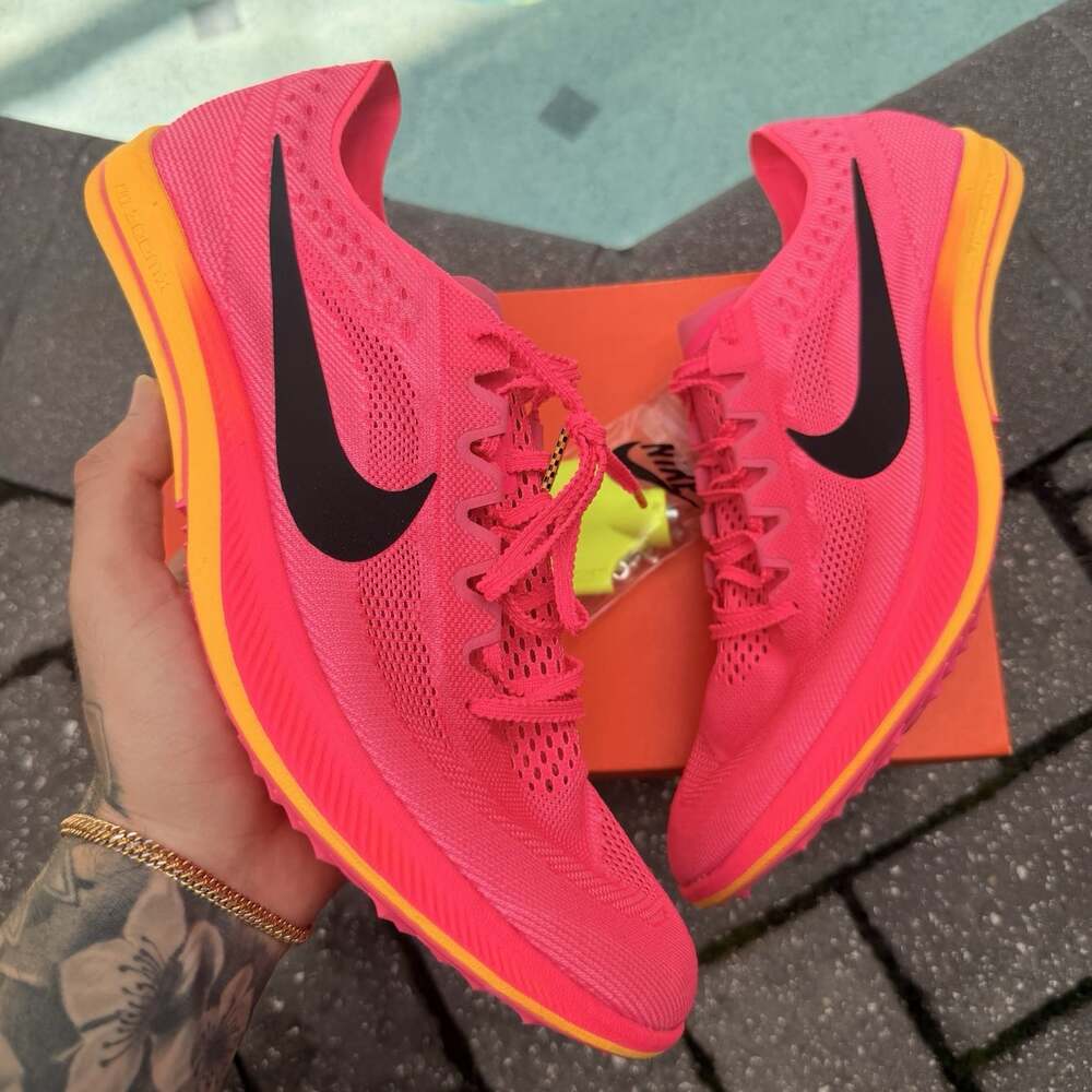 NIKE ZOOMX DRAGONFLY TRACK & FIELD SPIKES MENS SIZE 14 HYPER PINK CV0400-600